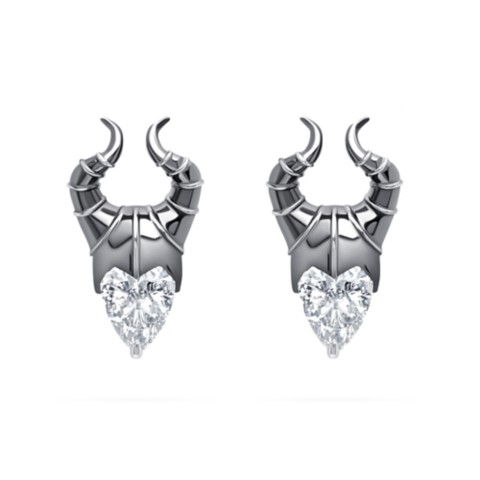 CRISLU Maleficent Earrings by