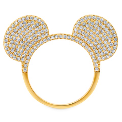 CRISLU Mickey Mouse Ear Hat Ring by