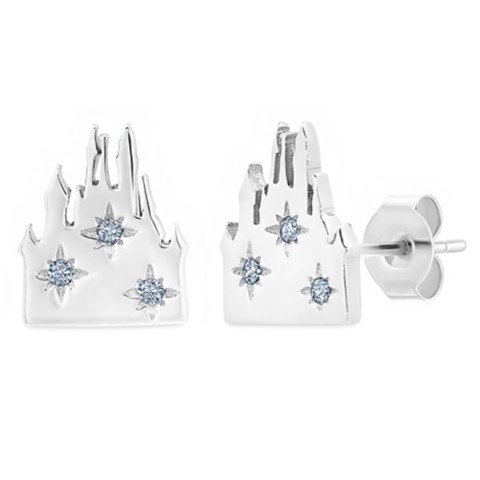 CRISLU Fantasyland Castle Earrings by