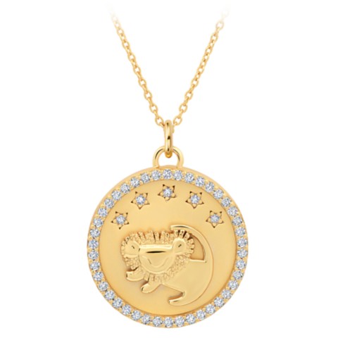 CRISLU Simba Medallion Necklace by CRISLU – The Lion King
