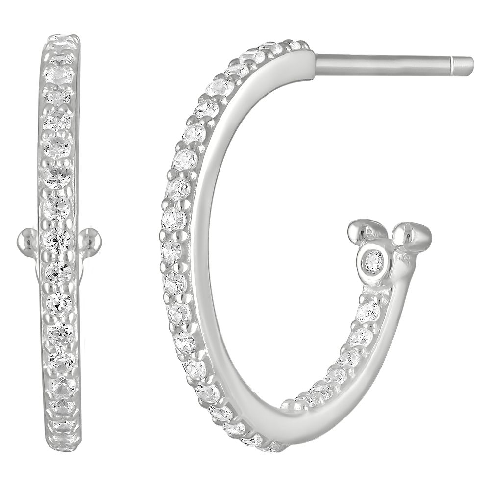 Minnie Mouse Icon Hoop Earrings by Rebecca Hook