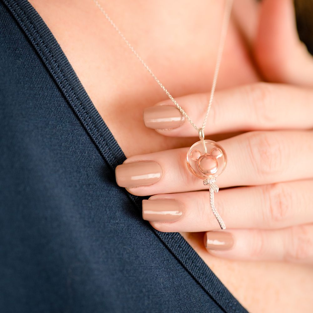 Mickey Mouse Balloon Necklace by Rebecca Hook