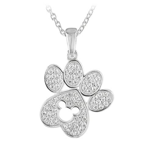 Rebecca Hook Mickey Mouse Paw Necklace by