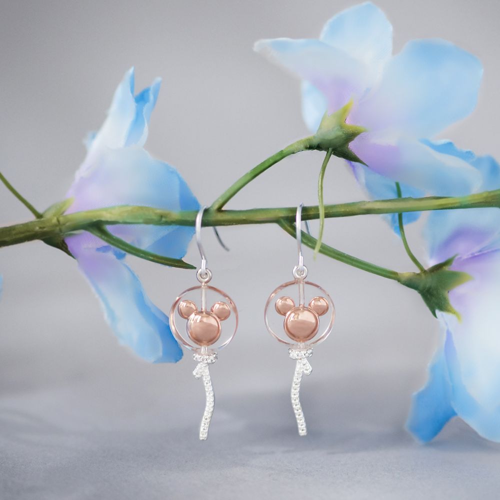 Mickey Mouse Balloon Earrings by Rebecca Hook