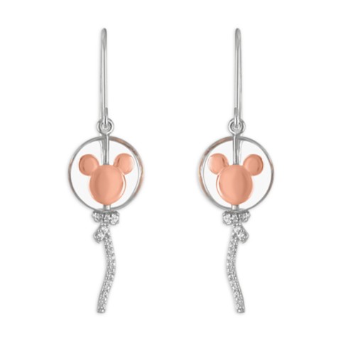 Rebecca Hook Mickey Mouse Balloon Earrings by