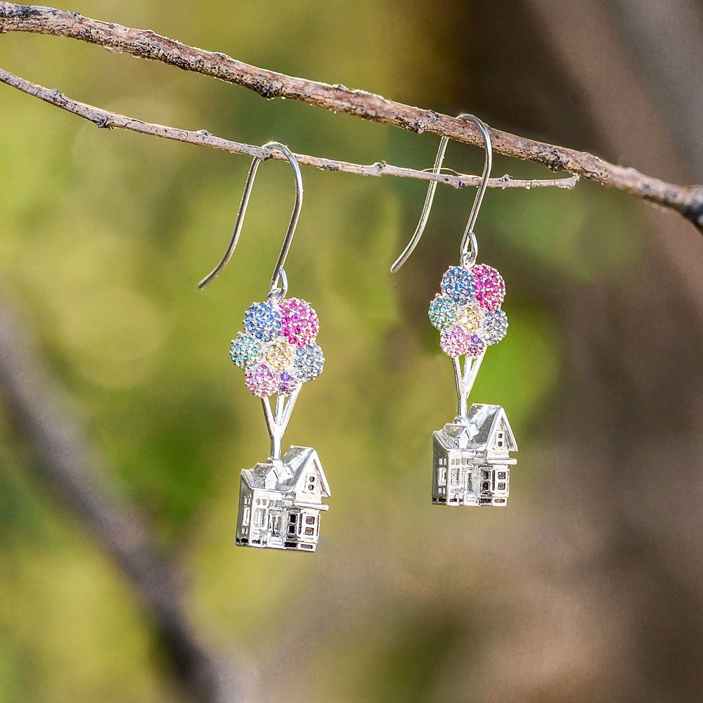 Up House Earrings by Rebecca Hook