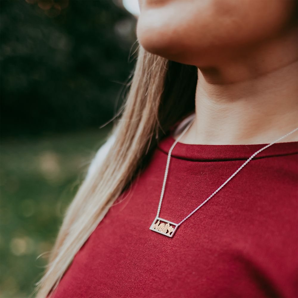 Four Parks Necklace by Rebecca Hook - Walt Disney World