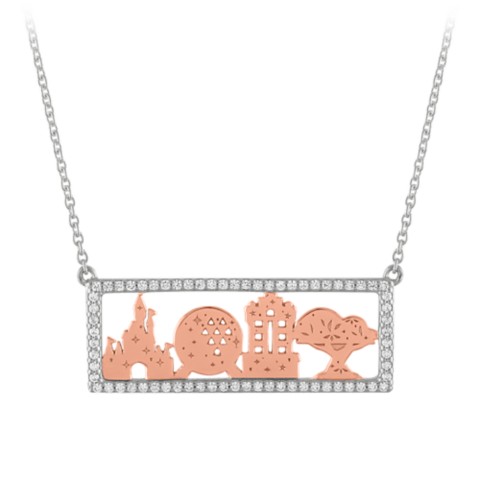 Rebecca Hook Four Parks Necklace by Rebecca Hook – Walt Disney World
