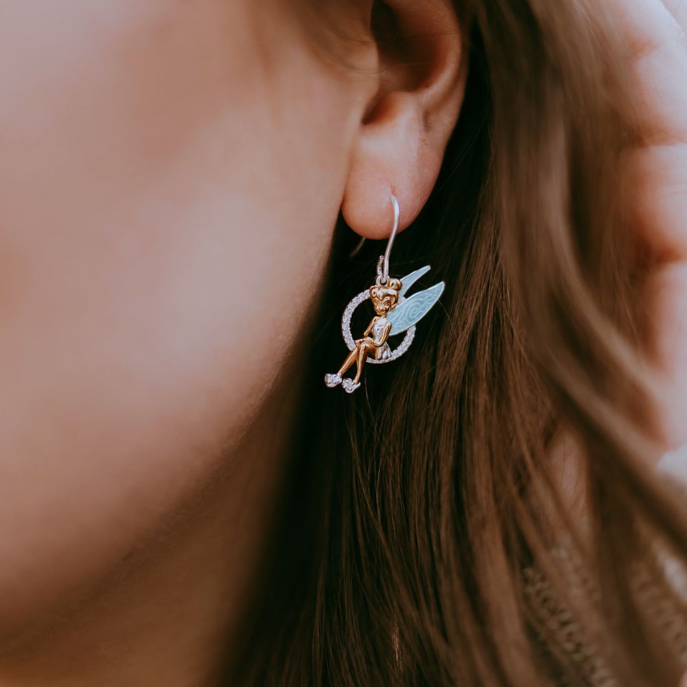 Tinker Bell Seated Earrings by Rebecca Hook &ndash; Peter Pan