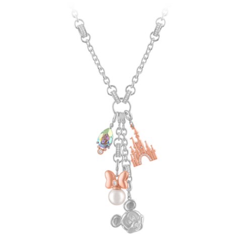 Rebecca Hook Mickey and Minnie Mouse Necklace Set by