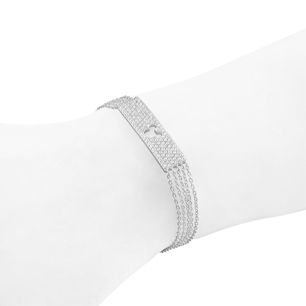 Mickey Mouse Icon Pav&eacute; Bolo Bracelet by Rebecca Hook