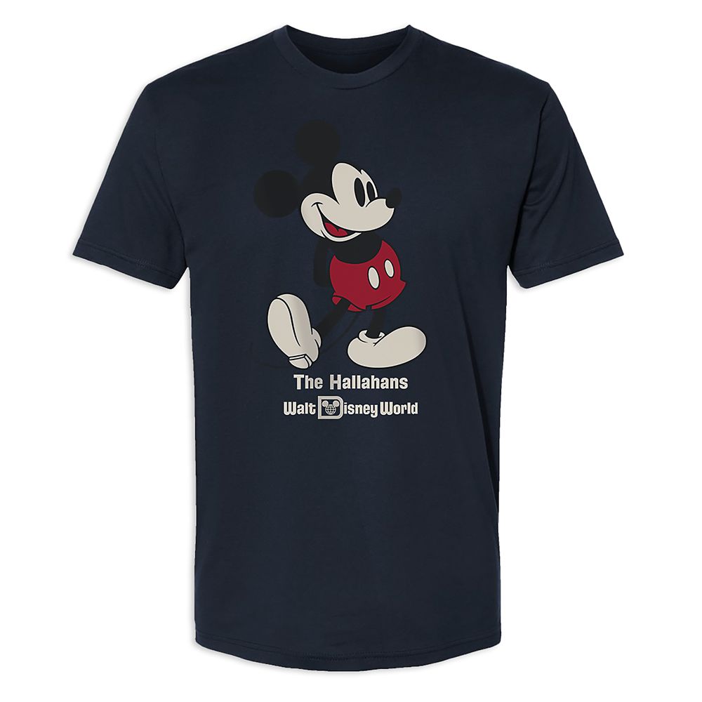 Adults' Walt Disney World Standing Mickey Mouse T-Shirt - Customized
