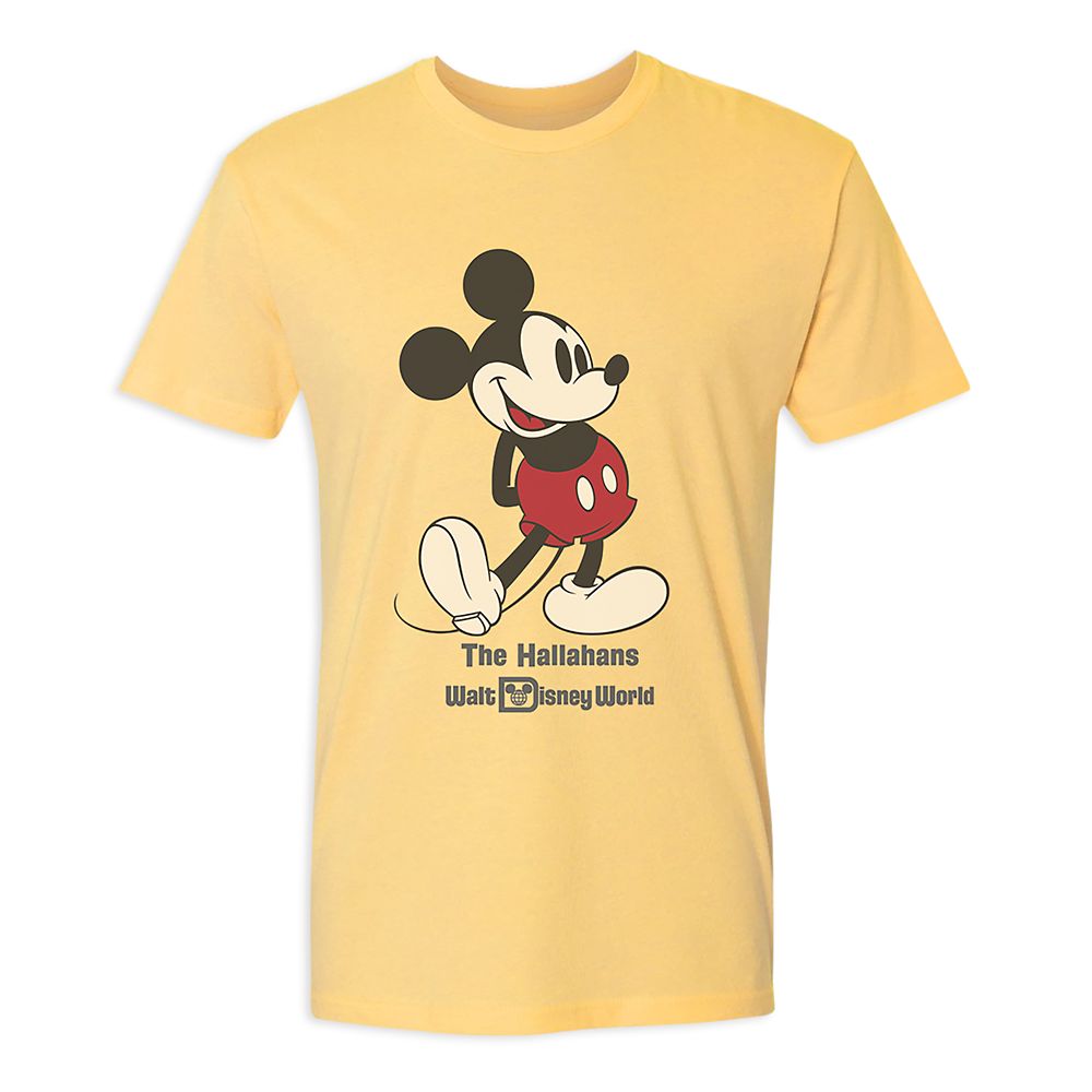 Adults' Walt Disney World Standing Mickey Mouse T-Shirt - Customized