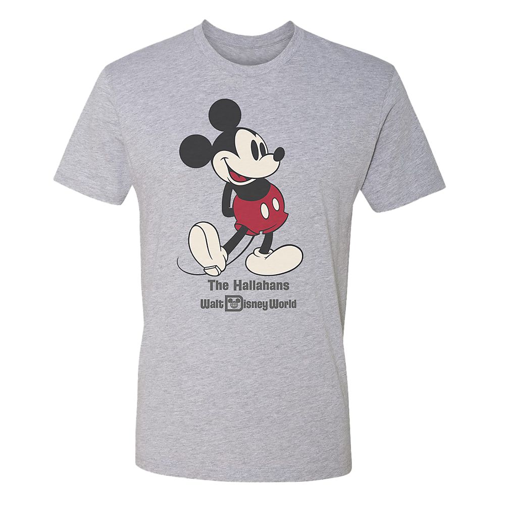 Adults' Walt Disney World Standing Mickey Mouse T-Shirt - Customized