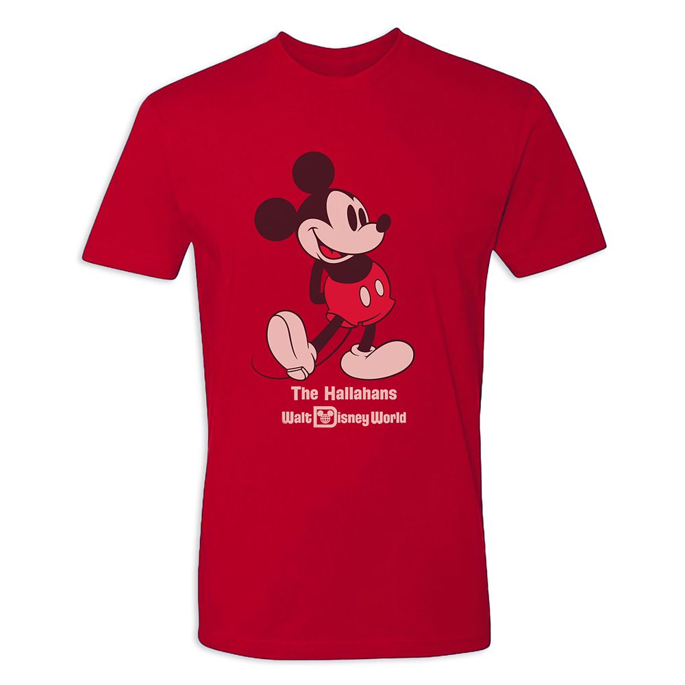 Adults' Walt Disney World Standing Mickey Mouse T-Shirt - Customized