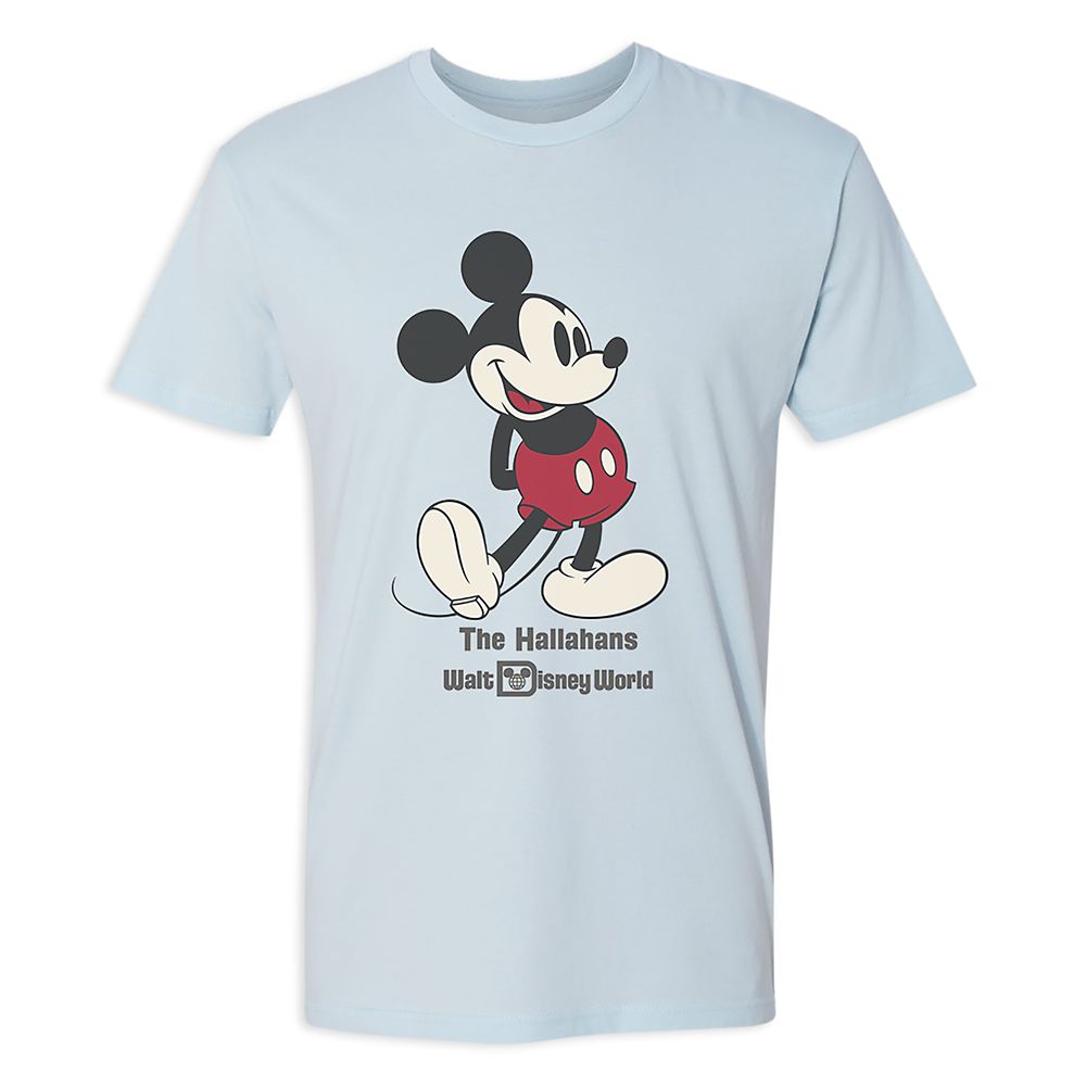 Adults' Walt Disney World Standing Mickey Mouse T-Shirt - Customized