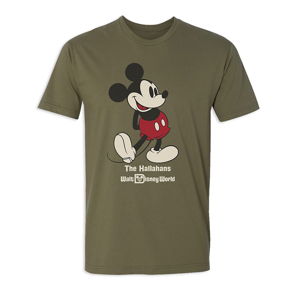 Adults' Walt Disney World Standing Mickey Mouse T-Shirt - Customized