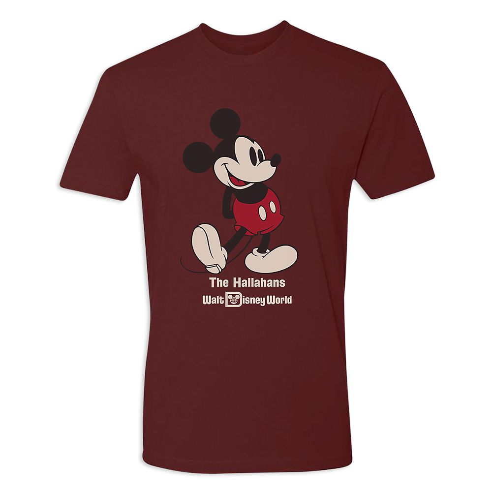 Adults' Walt Disney World Standing Mickey Mouse T-Shirt - Customized