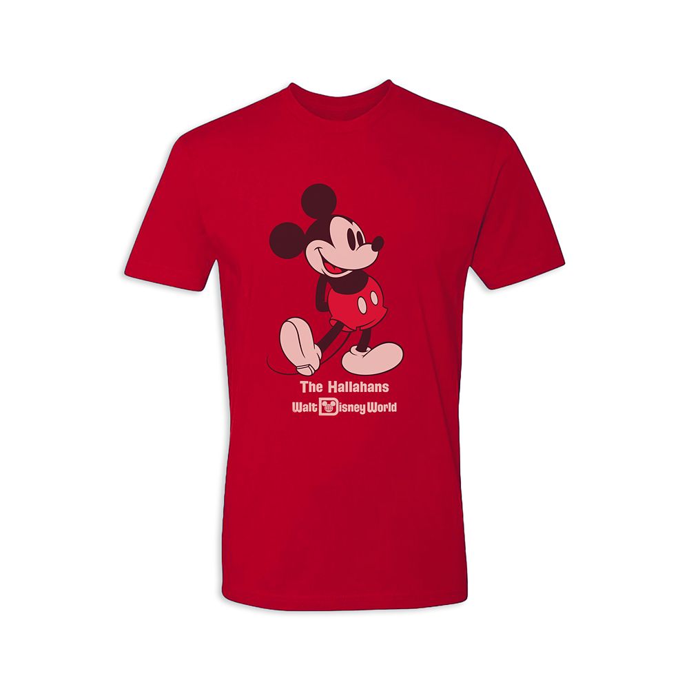 Kids' Walt Disney World Standing Mickey Mouse T-Shirt - Customized