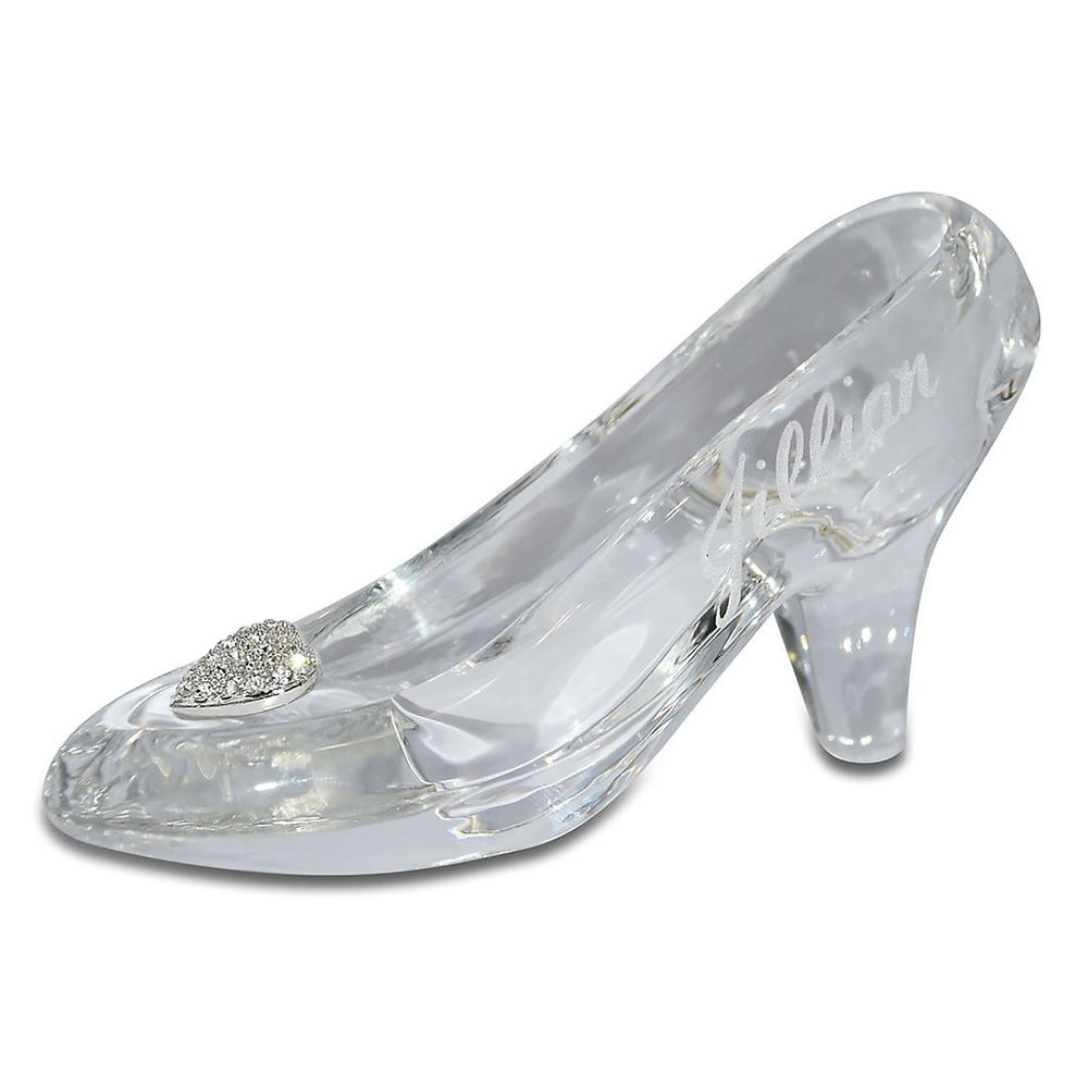Cinderella Glass Slipper by Arribas &ndash; Medium &ndash; Personalizable