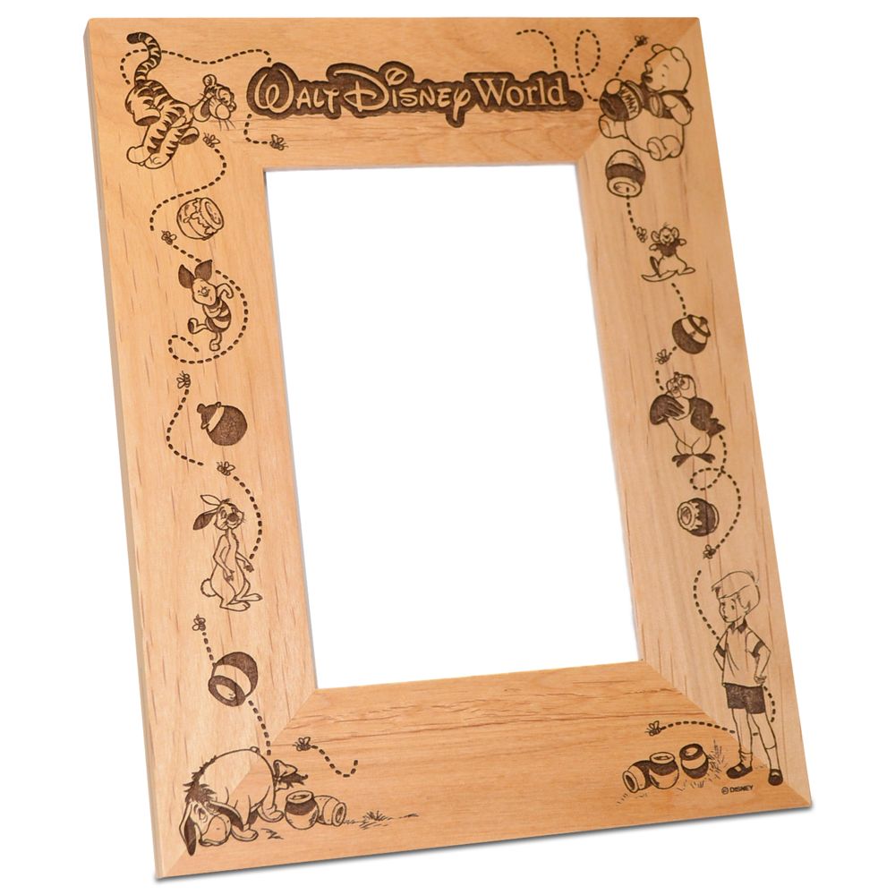 Walt Disney World Winnie the Pooh Photo Frame by Arribas – Personalizable