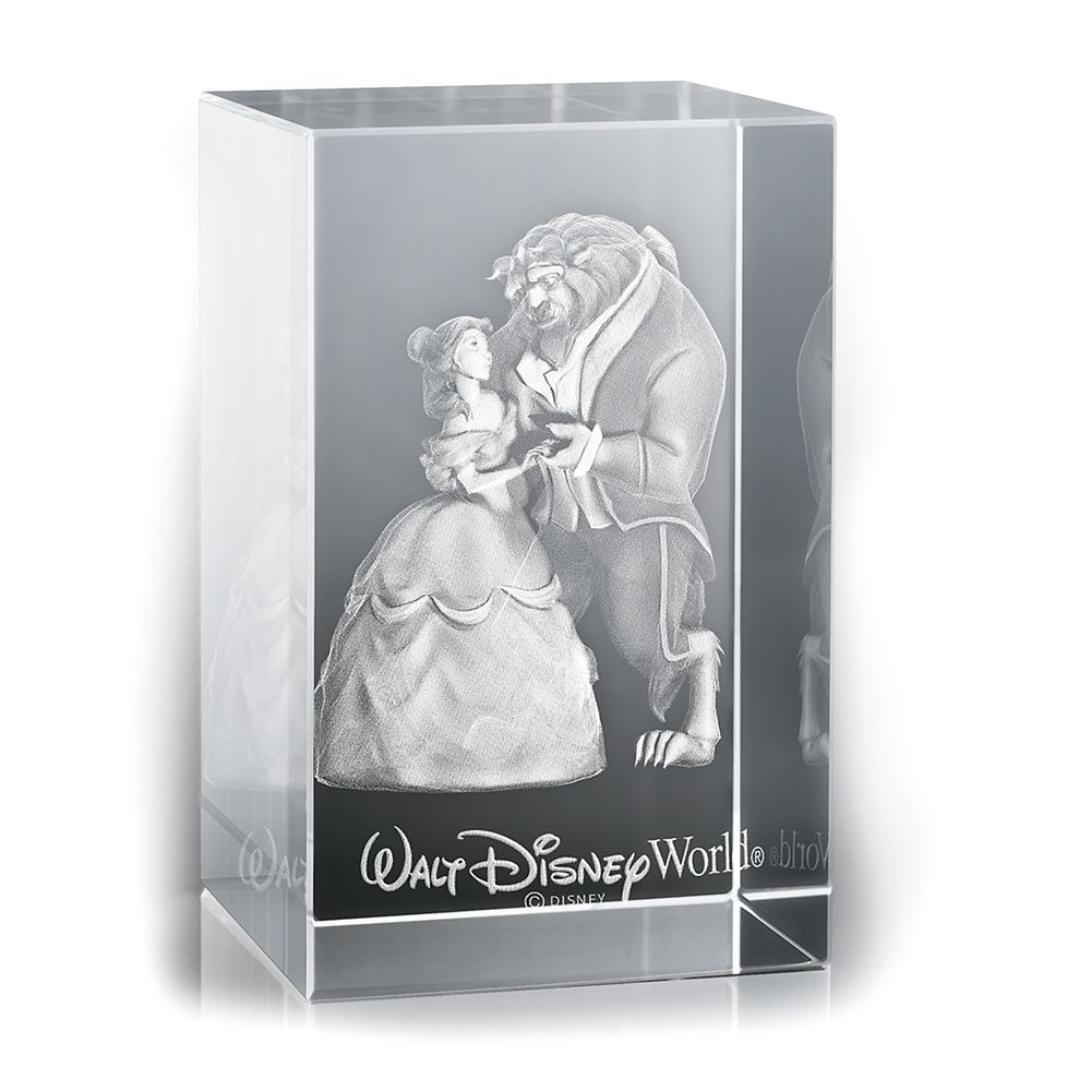 Beauty and the Beast Laser Cube by Arribas Walt Disney World