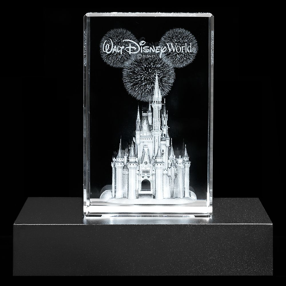 Cinderella Castle Laser Cube by Arribas - Walt Disney World