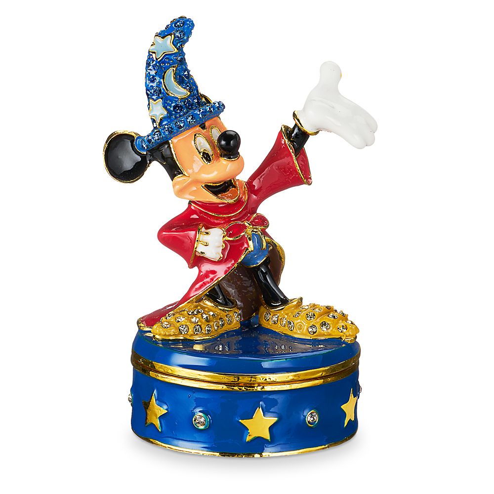 Sorcerer Mickey Mouse Trinket Box by Arribas Brothers Official shopDisney