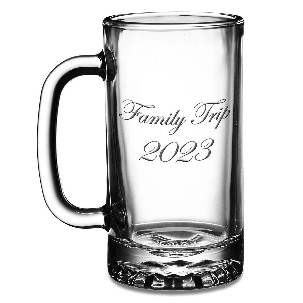 Walt Disney World Cinderella Castle Glass Sport Mug by Arribas &ndash; Personalize