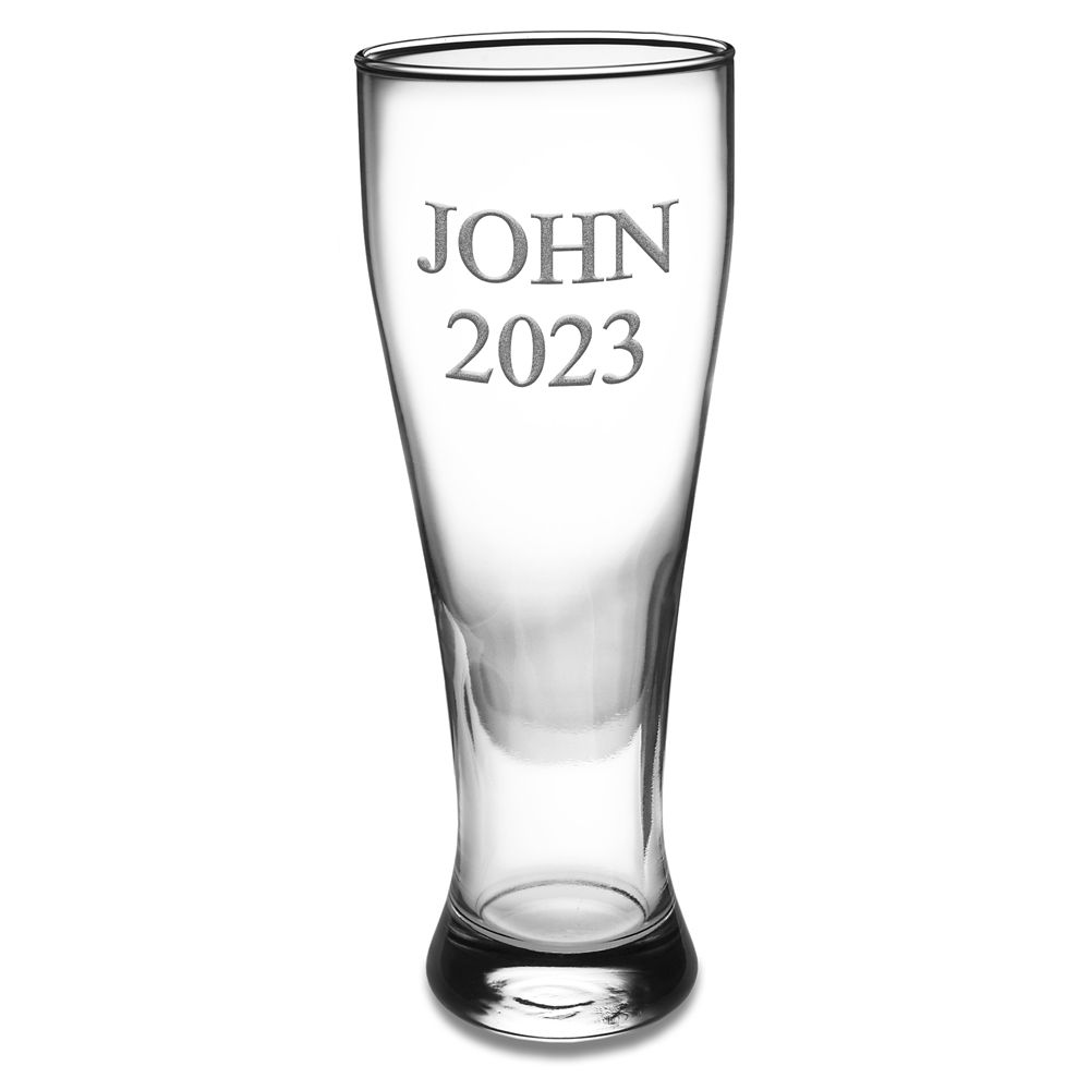 Walt Disney World Cinderella Castle Cylinder Glass by Arribas - Personalize