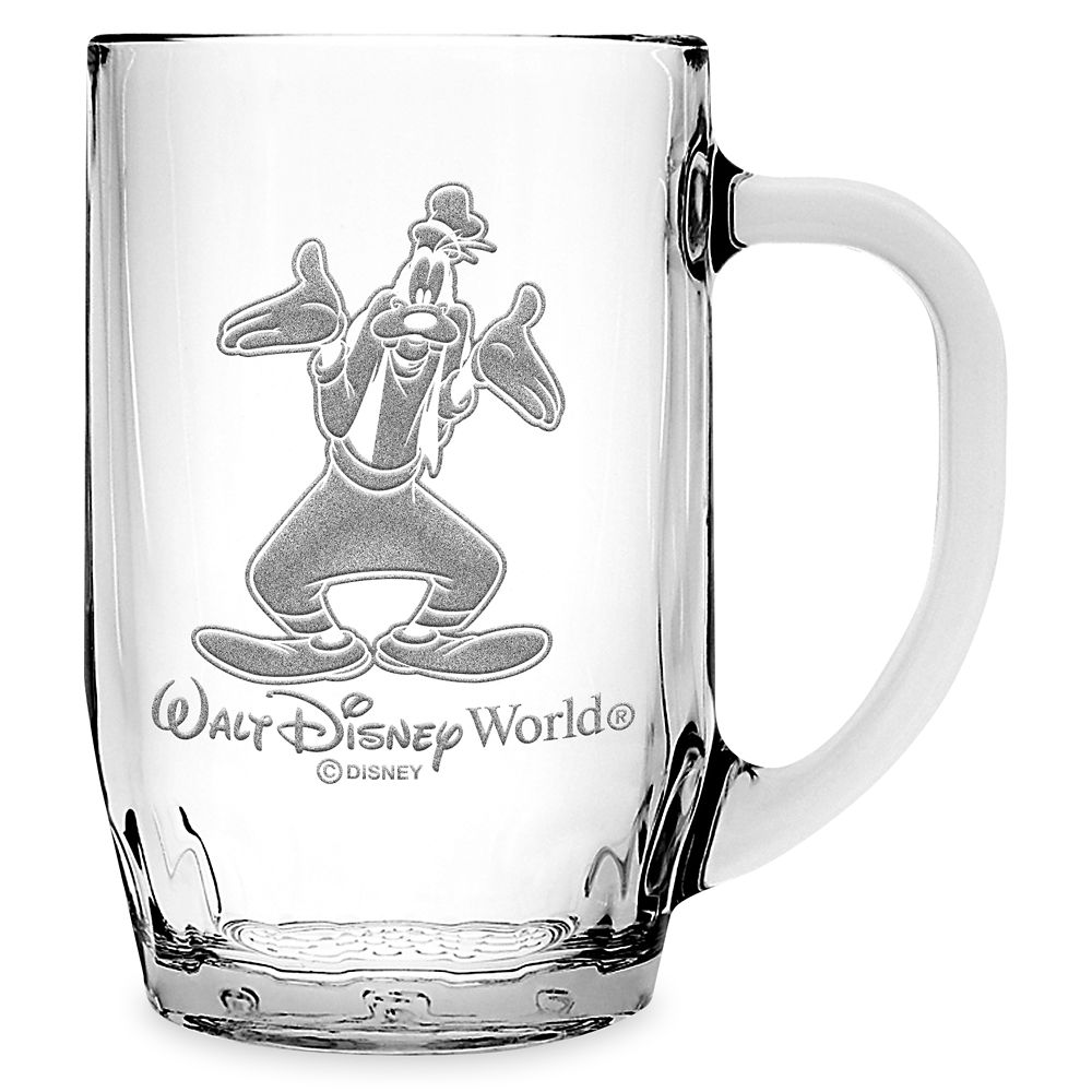 Goofy Glass Mug by Arribas Large Personalized Official shopDisney