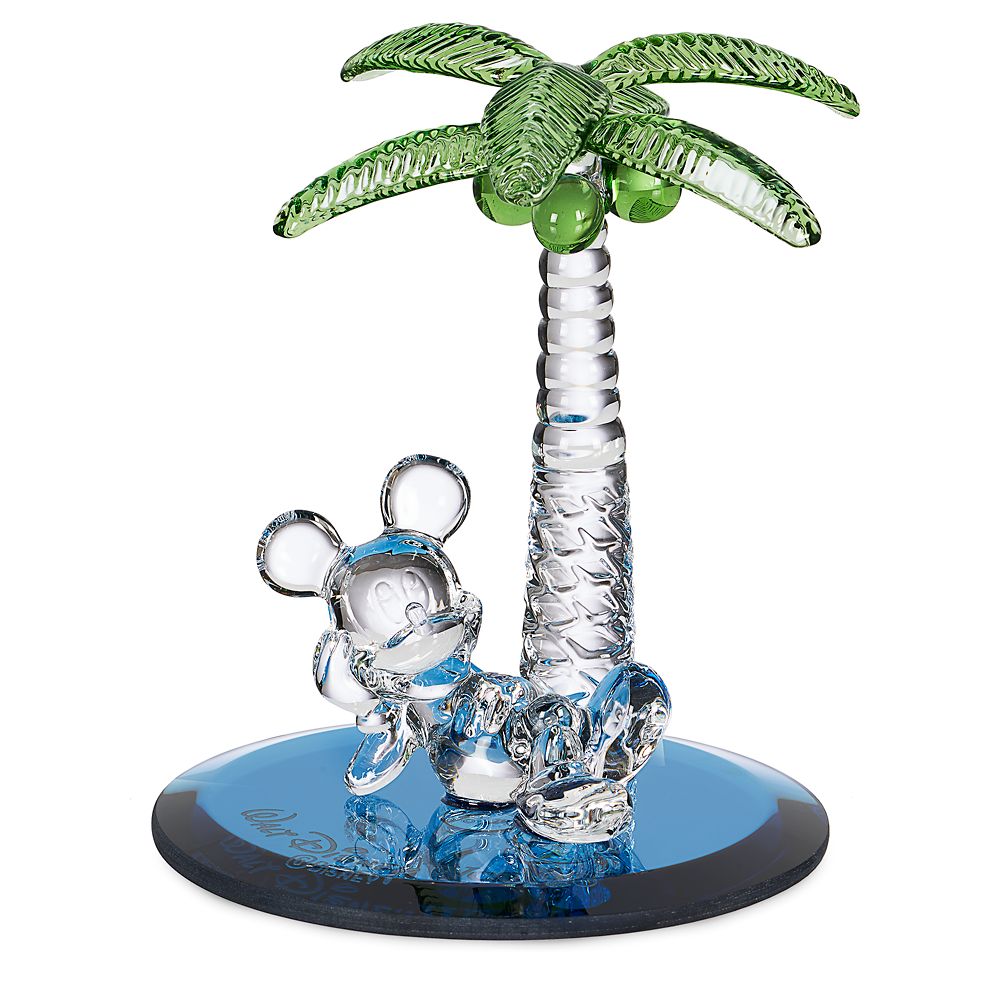 Mickey Mouse Palm Tree Figurine by Arribas Official shopDisney