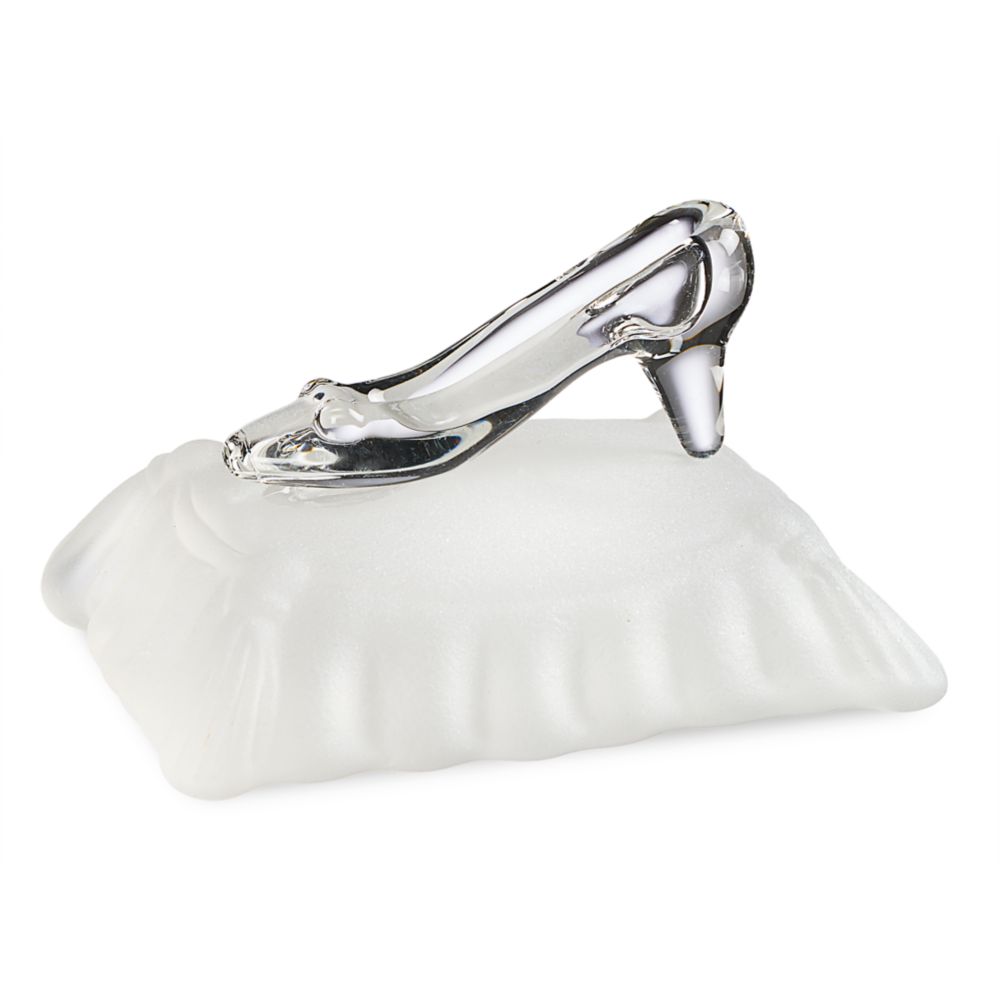 Cinderella Glass Slipper Pillow Figurine by Arribas Official shopDisney