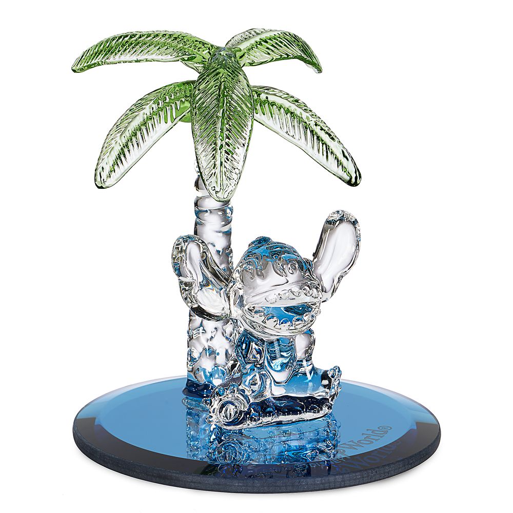 Stitch Palm Tree Figurine by Arribas Walt Disney World