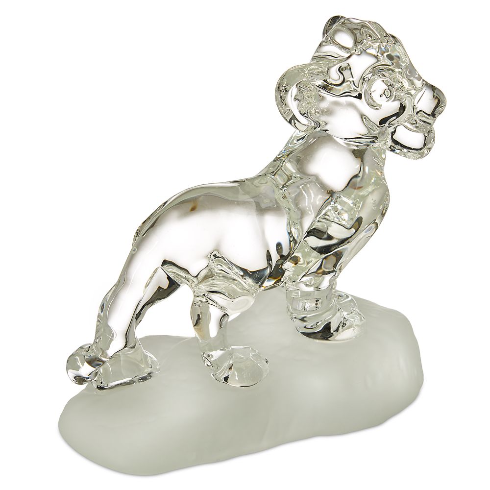 Simba Glass Figure by Arribas Brothers &ndash; The Lion King