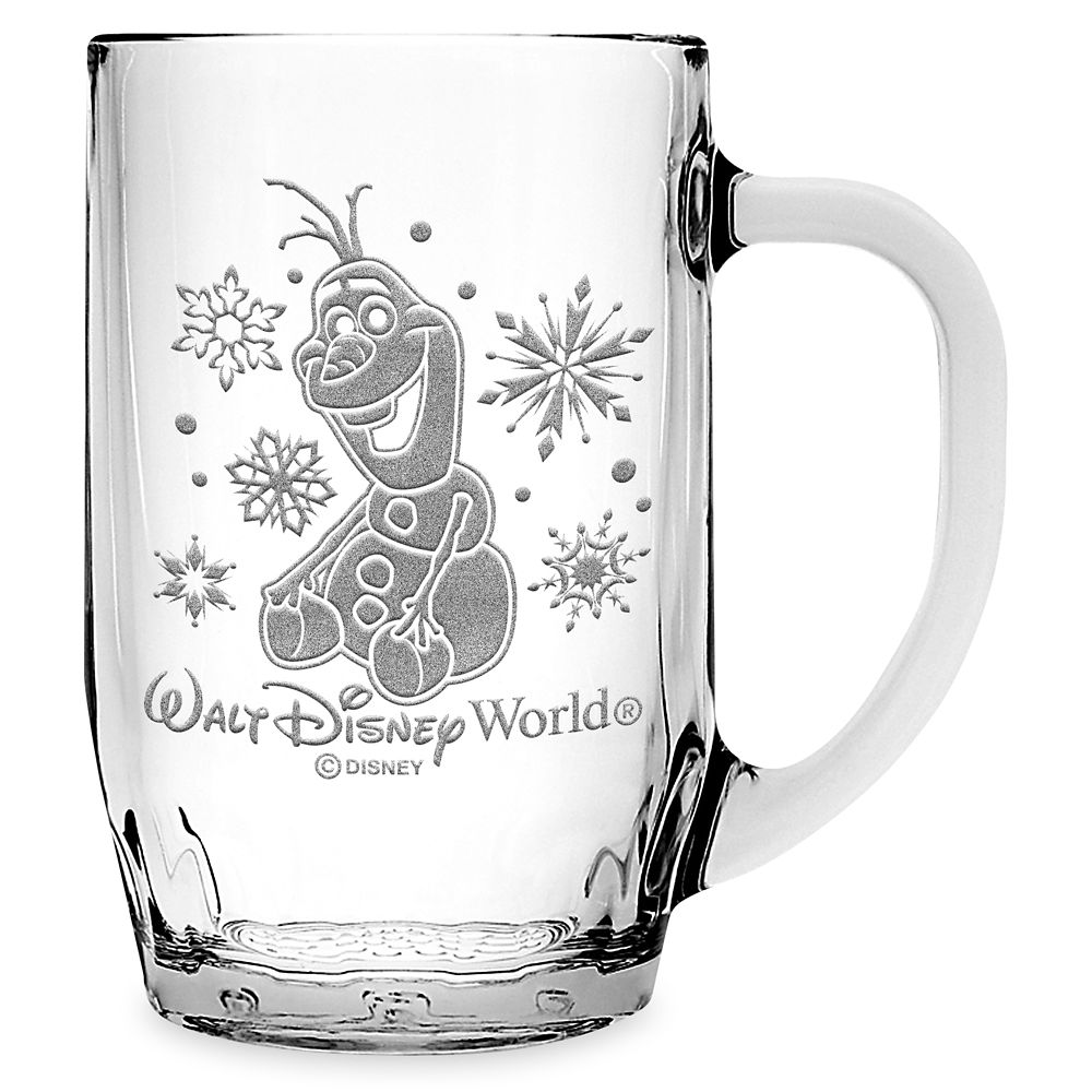 Olaf Glass Mug by Arribas Frozen Large Personalized Official shopDisney