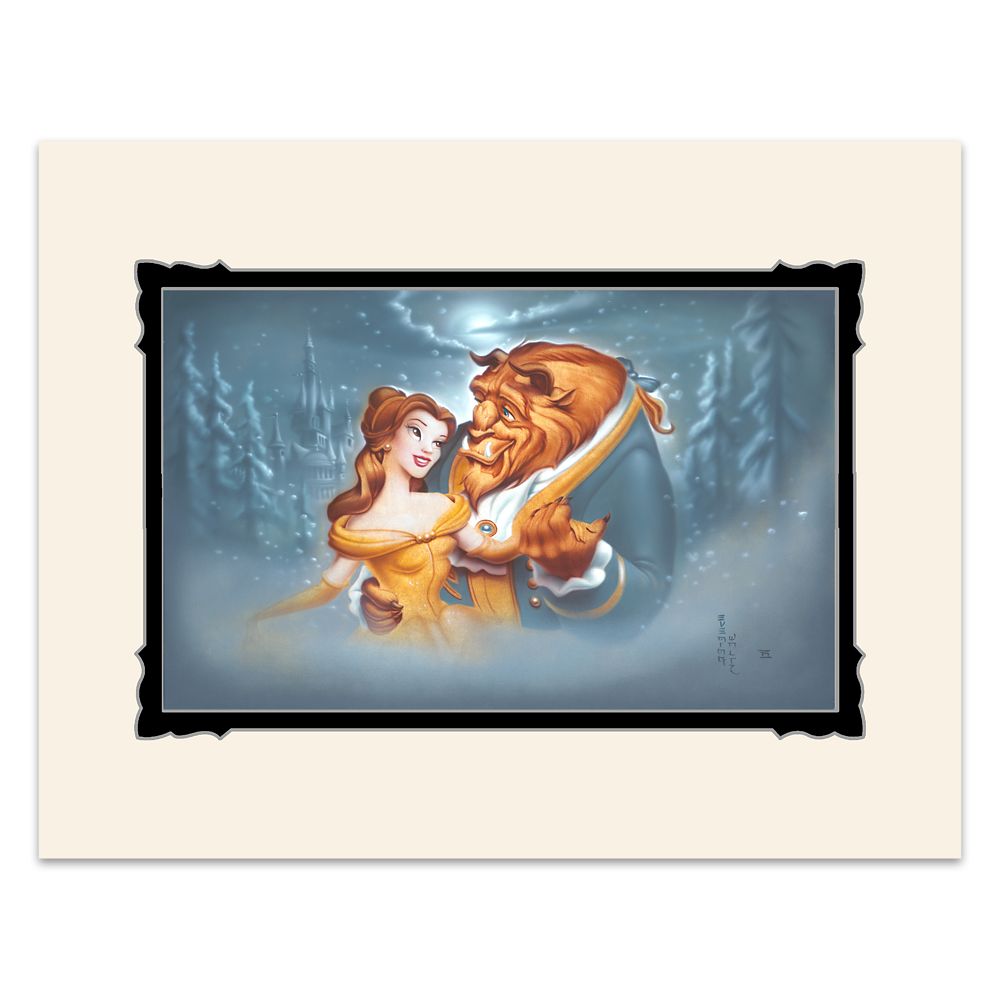 Beauty and the Beast ''Evening Waltz'' Deluxe Print by Noah