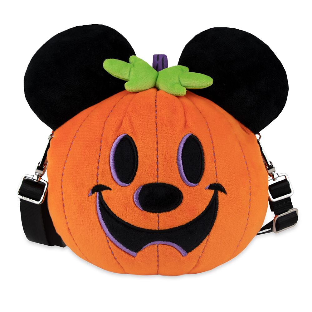 Mickey good pumpkin jack-o-lantern Loungefly crossbody bag