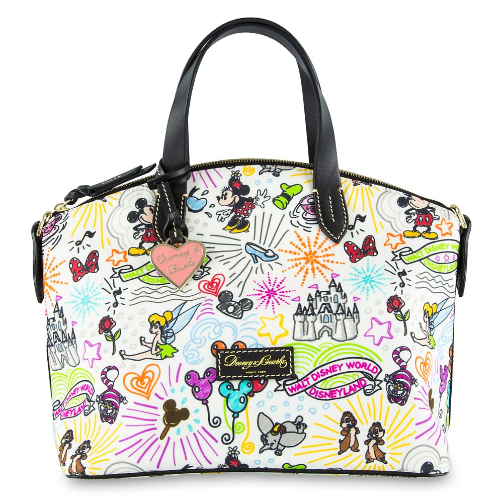 Online Disney Sketch Nylon Crossbody Bag by Dooney & Bourke