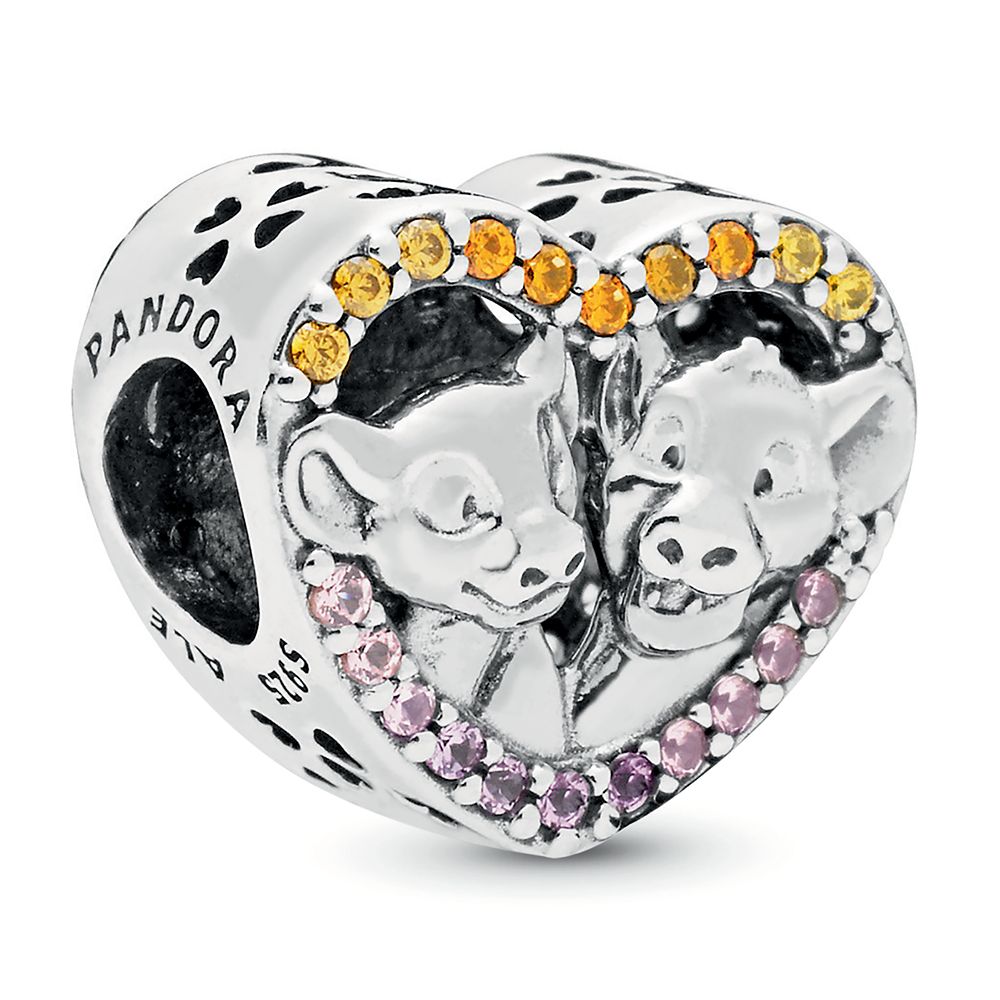 Simba and nala pandora charm hot sale