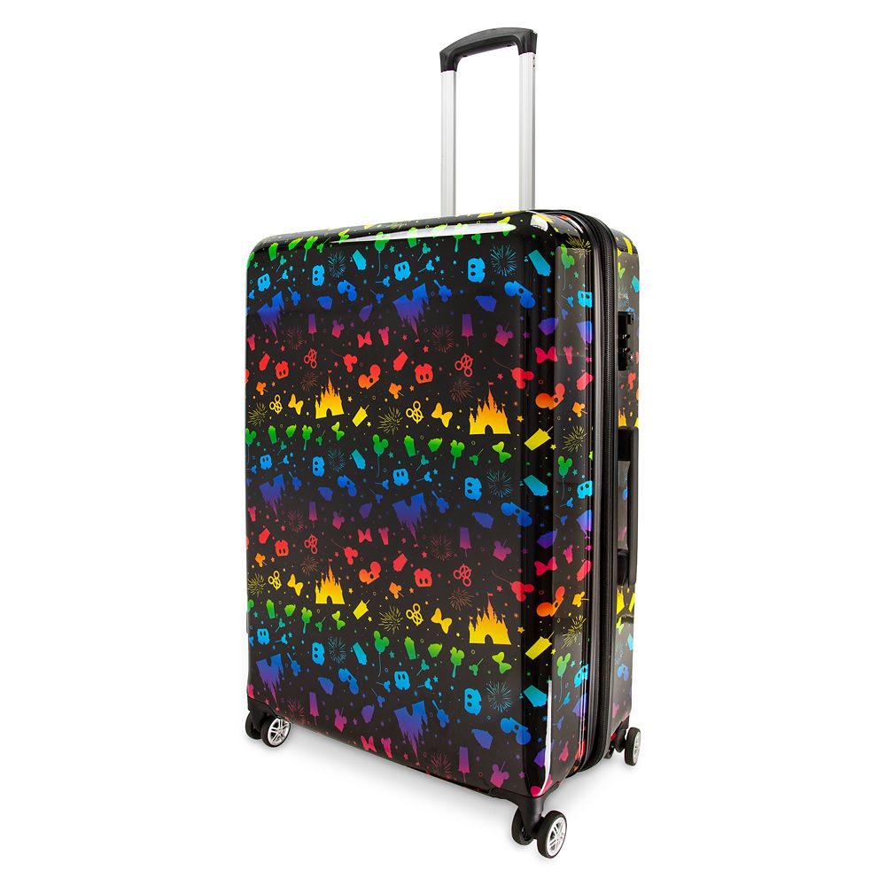 Disney Parks Rainbow Luggage 28 Disney Store