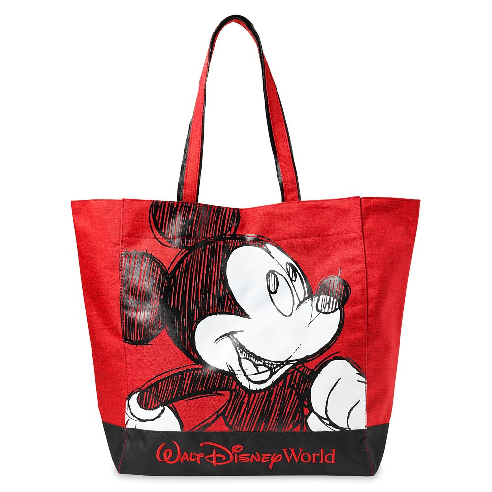 Mickey Mouse Sketch Tote Bag Walt Disney World Disney Store