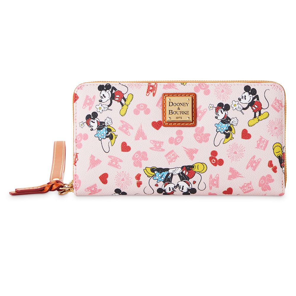 Pink dooney and bourke wallet sale