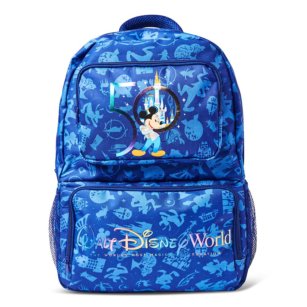 Mickey Mouse Backpack Walt Disney World 50th Anniversary Disney Store