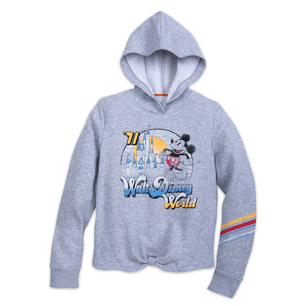 Disneyland Resort Full Zip Hoodie Sweatshirt Mickey 2024 Minnie Castle Unisex L