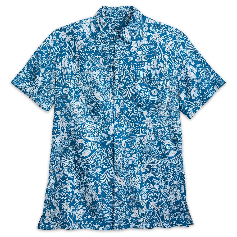 Aulani A Disney Resort Spa Aloha Shirt for Men by Tori Richard Disney Store