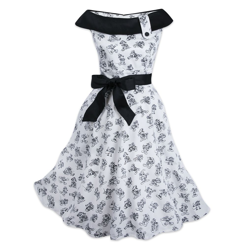 Mickey mouse sketch dress for women store