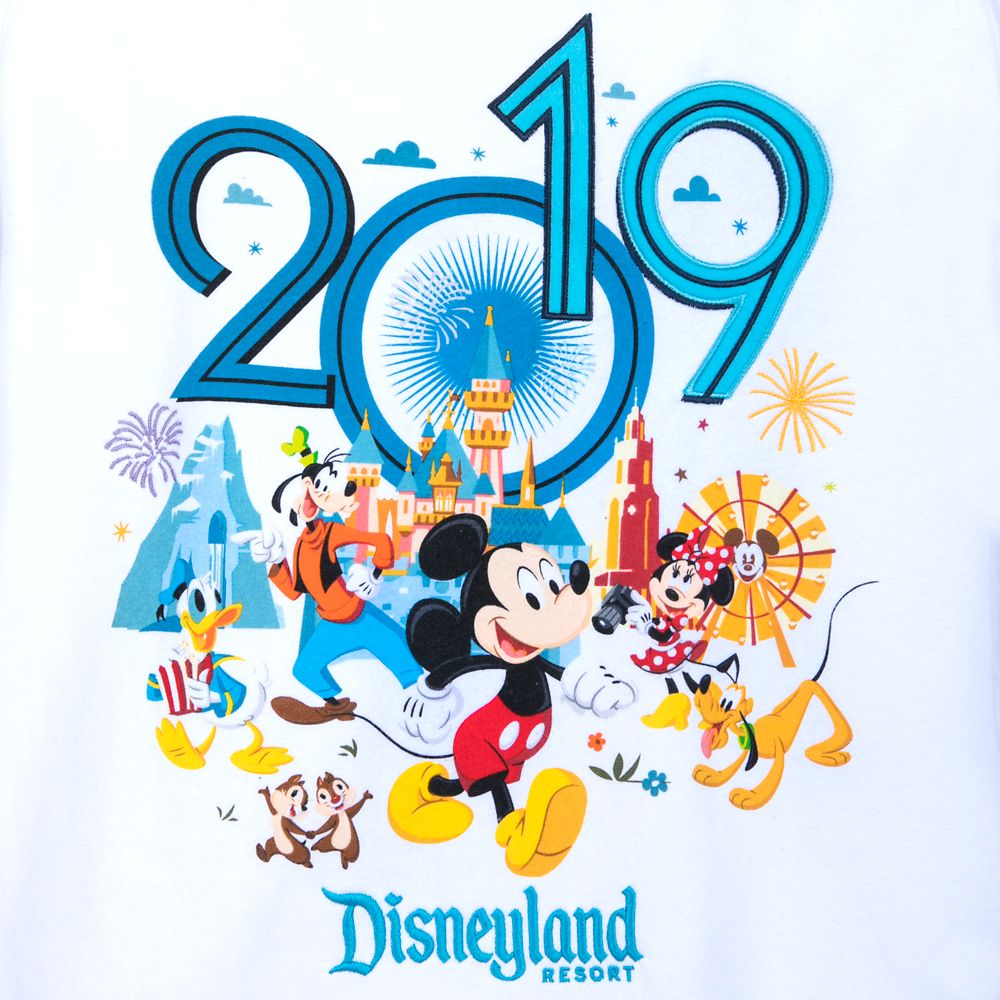 Mickey Mouse and Friends Hoodie for Women &ndash; Disneyland 2019