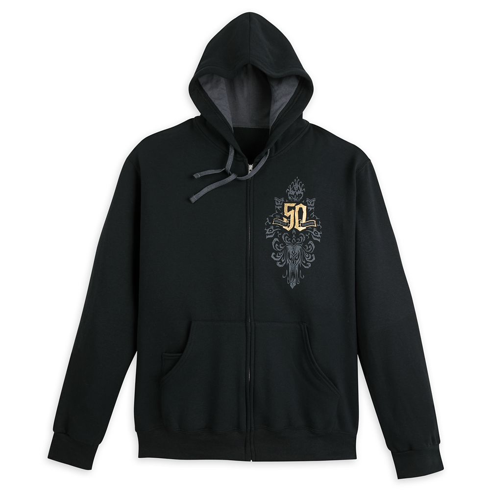 The Haunted Mansion Hoodie for Men 50th Anniversary Disney Store