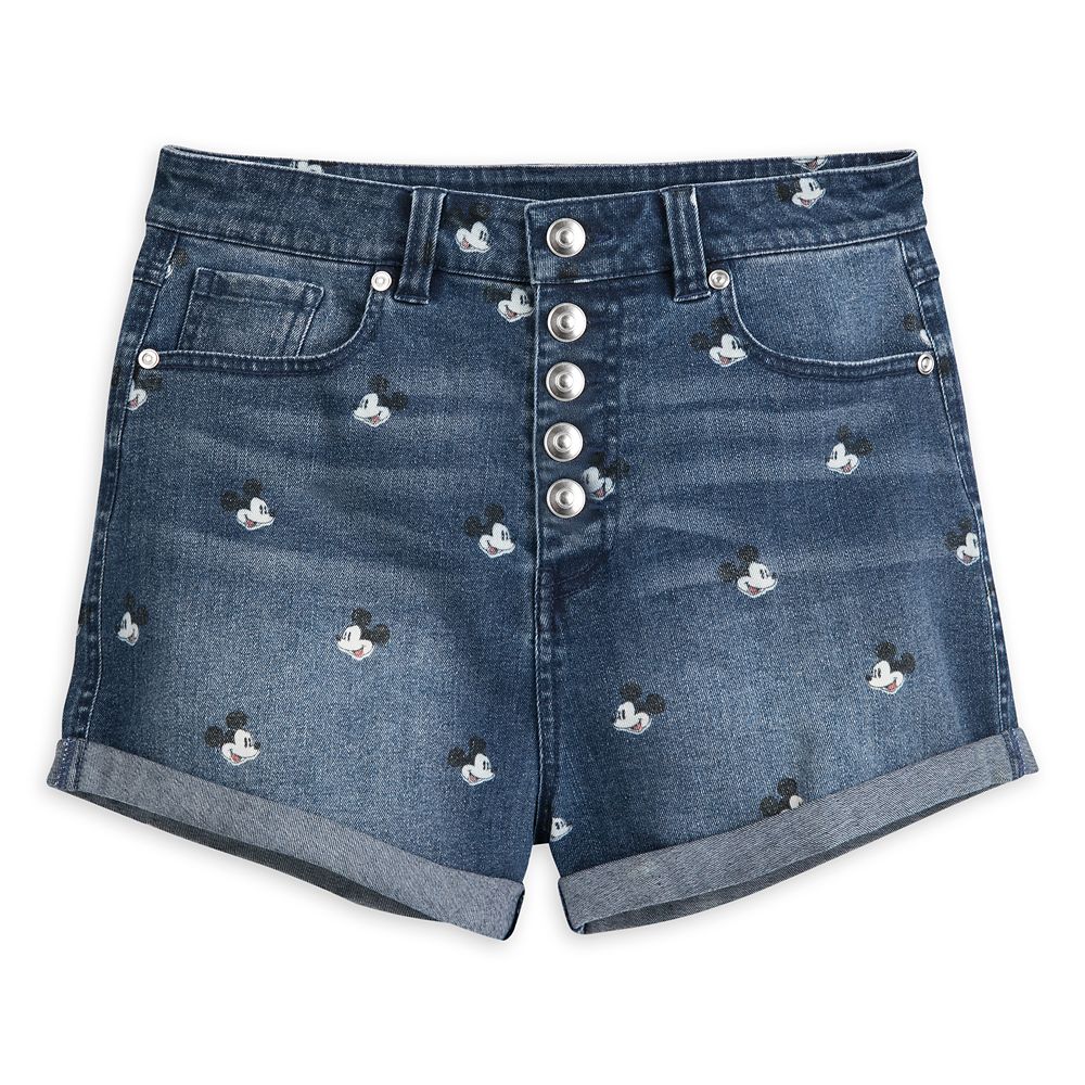 Disney denim shorts on sale